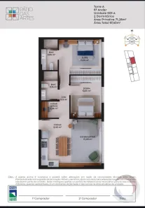 Apartamento com 2 Quartos à venda, 71m² no Pedra Branca, Palhoça
