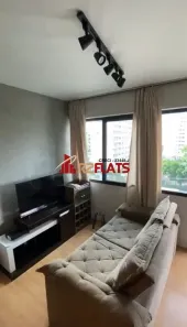Apartamento com 1 Quarto à venda, 48m² no Cidade Monções, São Paulo