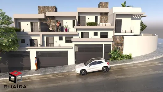 Sobrado com 3 Quartos à venda, 130m² no Jardim Stella, Santo André
