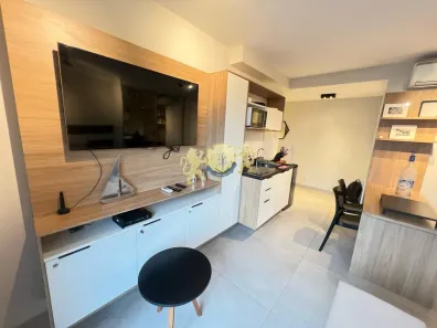 Flat com 1 Quarto para alugar, 27m² no Indianópolis, São Paulo