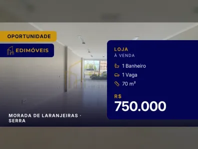 Ponto Comercial à venda, 70m² no Morada de Laranjeiras, Serra