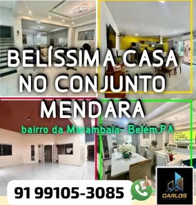 Casa com 5 Quartos à venda, 250m² no Marambaia, Belém