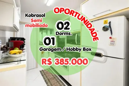 Apartamento com 2 Quartos à venda, 65m² no Kobrasol, São José