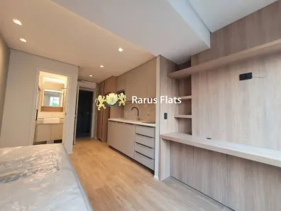 Flat com 1 Quarto para alugar, 26m² no Pinheiros, São Paulo