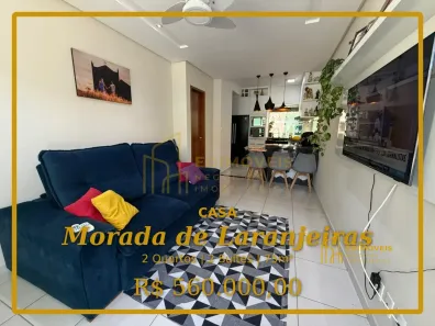 Casa com 2 Quartos à venda, 75m² no Morada de Laranjeiras, Serra