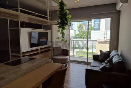 Apartamento com 1 Quarto para alugar, 38m² no Cambuí, Campinas