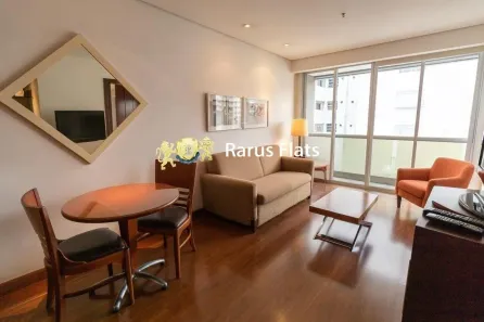 Flat com 1 Quarto para alugar, 60m² no Itaim Bibi, São Paulo