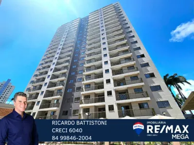 Apartamento com 2 Quartos para alugar, 59m² no Capim Macio, Natal