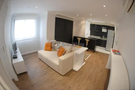 Apartamento com 1 Quarto para venda ou aluguel, 45m² no Vila Olímpia, São Paulo