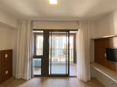 Apartamento com 1 Quarto para alugar, 25m² no Brooklin Paulista, São Paulo