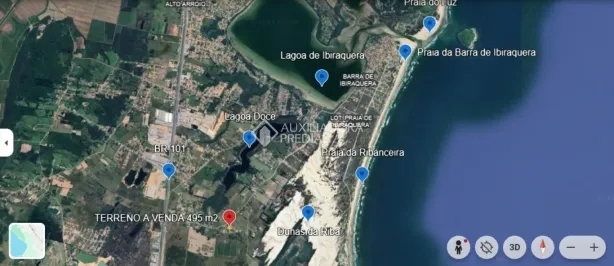 Lote/Terreno à venda, 495m² no Mirim, Imbituba