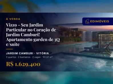 Apartamento com 3 Quartos à venda, 101m² no Jardim Camburi, Vitória