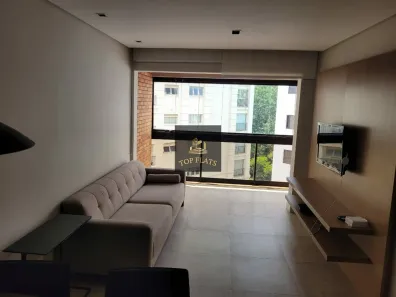 Flat com 1 Quarto para alugar, 40m² no Vila Nova Conceição, São Paulo
