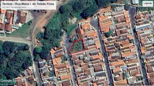 Lote/Terreno à venda, 430m² no Jardim São José, Américo Brasiliense