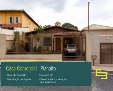 Imóvel Comercial para alugar, 360m² no Vila Cloris, Belo Horizonte