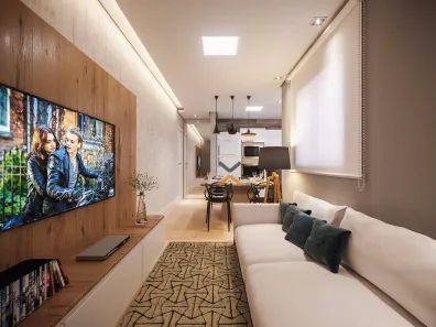 Apartamento com 2 Quartos à venda, 41m² no Vila Assunção, Santo André