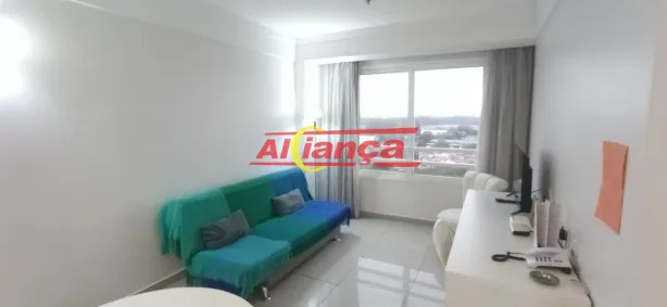 Apartamento com 1 Quarto para alugar, 33m² no Centro, Guarulhos