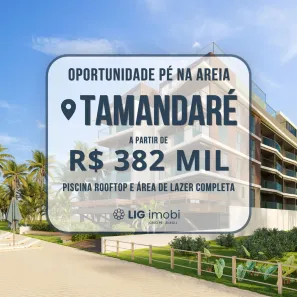 Apartamento com 1 Quarto à venda, 29m² no Tamandaré, Tamandaré