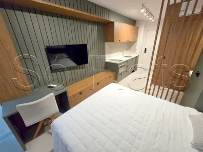 Apartamento com 1 Quarto para alugar, 21m² no Jardim Paulista, São Paulo