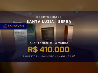Apartamento com 2 Quartos à venda, 55m² no Santa Luzia, Serra