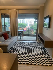 Apartamento com 1 Quarto para alugar, 42m² no Brooklin Paulista, São Paulo