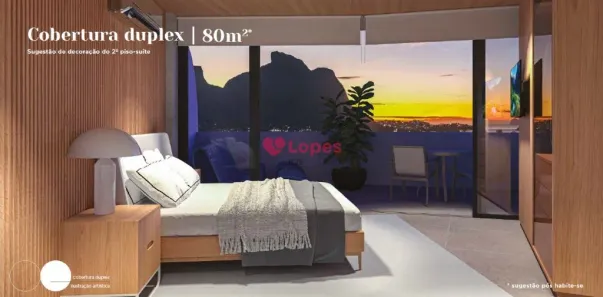 Cobertura com 1 Quarto à venda, 80m² no Barra da Tijuca, Rio de Janeiro
