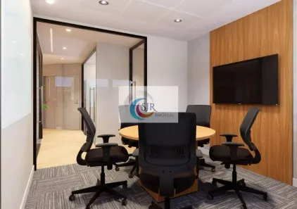 Sala Comercial para alugar, 170m² no Cidade Monções, São Paulo