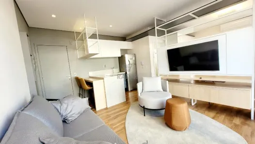 Apartamento com 1 Quarto para venda ou aluguel, 38m² no Cambuí, Campinas
