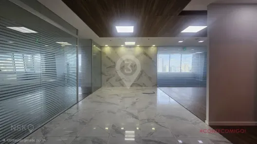 Sala Comercial para alugar, 660m² no Vila Gertrudes, São Paulo