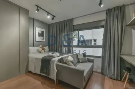 Apartamento com 1 Quarto para alugar, 25m² no Paraíso, São Paulo