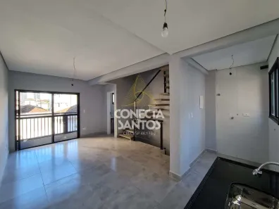 Casa de Condomínio com 2 Quartos à venda, 126m² no Marapé, Santos