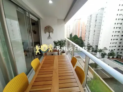 Apartamento com 1 Quarto para alugar, 39m² no Brooklin Paulista, São Paulo