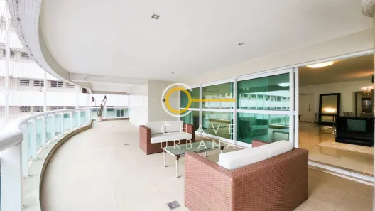 Apartamento com 4 Quartos para venda ou aluguel, 365m² no Gonzaga, Santos
