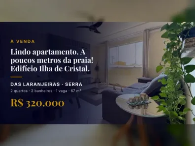 Apartamento com 2 Quartos à venda, 67m² no das Laranjeiras, Serra