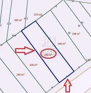 Lote/Terreno à venda, 240m² no Parque Oratório, Santo André