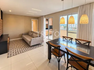 Apartamento com 3 Quartos para alugar, 80m² no Mansões Santo Antônio, Campinas