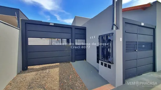 Casa de Condomínio com 2 Quartos à venda, 52m² no Vila Santo Amaro, Campo Grande