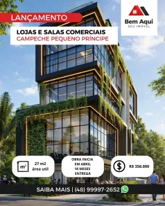 Apartamento com 1 Quarto à venda, 27m² no Campeche, Florianópolis
