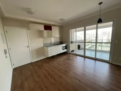Apartamento com 1 Quarto para alugar, 42m² no Cidade Monções, São Paulo