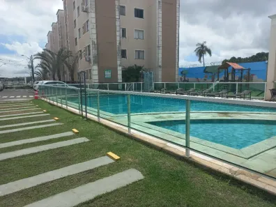 Apartamento com 2 Quartos para alugar, 44m² no Caji, Lauro de Freitas