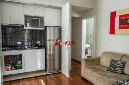 Flat com 1 Quarto para alugar, 45m² no Vila Olímpia, São Paulo