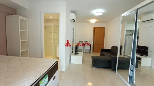 Flat com 1 Quarto para alugar, 42m² no Itaim Bibi, São Paulo