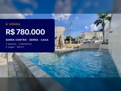 Casa com 3 Quartos à venda, 109m² no Serra Centro, Serra