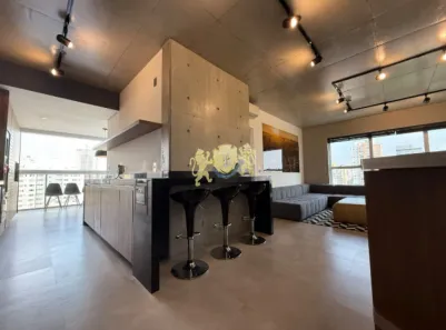 Flat com 1 Quarto para alugar, 74m² no Vila Olímpia, São Paulo