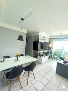 Apartamento com 2 Quartos para alugar, 58m² no Ponta Negra, Natal