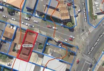 Lote/Terreno à venda, 330m² no Orleans, Curitiba