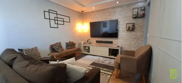 Apartamento com 3 Quartos à venda, 89m² no Campestre, Santo André