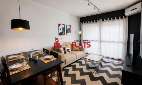 Flat com 1 Quarto para alugar, 47m² no Itaim Bibi, São Paulo