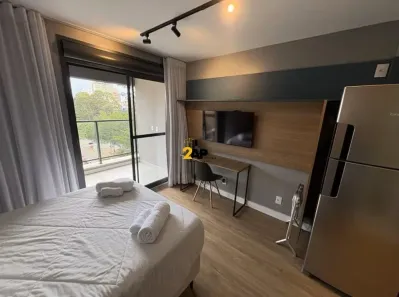 Apartamento com 1 Quarto para alugar, 28m² no Pinheiros, São Paulo