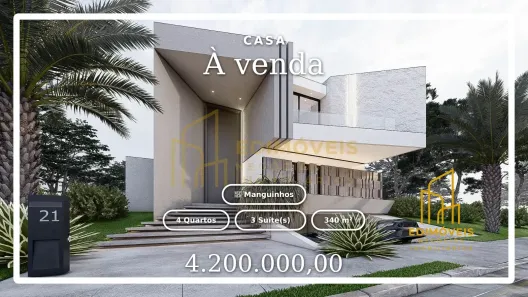 Casa com 4 Quartos à venda, 340m² no Manguinhos, Serra